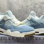 Air Jordan 4 Denim Worn Blue Shoes Sneakers