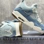 Air Jordan 4 Denim Worn Blue Shoes Sneakers