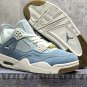 Air Jordan 4 Denim Worn Blue Shoes Sneakers