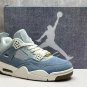 Air Jordan 4 Denim Worn Blue Shoes Sneakers