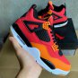 Air Jordan 4 Fire Red Starfish Shoes Sneakers
