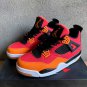 Air Jordan 4 Fire Red Starfish Shoes Sneakers