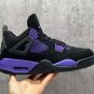 Air Jordan 4 Purple Thunder Shoes Sneakers