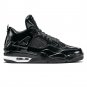 Air Jordan 4 Retro 11Lab4 Black Patent Leather Shoes Sneakers