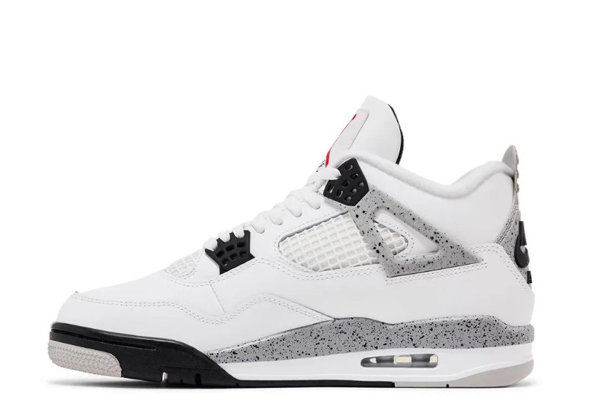 Air Jordan 4 White Cement 2025 Shoes Sneakers