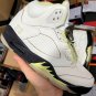 Air Jordan 5 Luminous Green Shoes Sneakers