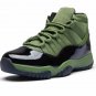 Air Jordan 11 Retro Olive and Black Shoes Sneakers