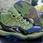 Air Jordan 11 Retro Olive and Black Shoes Sneakers