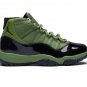 Air Jordan 11 Retro Olive and Black Shoes Sneakers
