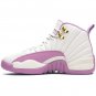 Air Jordan 12 White Pink Shoes Sneakers