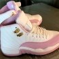 Air Jordan 12 White Pink Shoes Sneakers