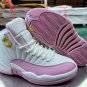 Air Jordan 12 White Pink Shoes Sneakers