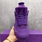 Nigel Sylvester x Air Jordan 4 Purple Shoes Sneakers