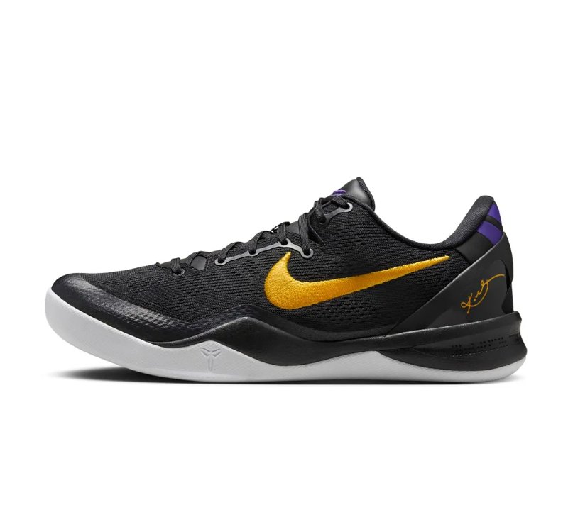 Kobe 8 Protro BlackUniversity Gold Shoes Sneakers