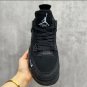 Nigel Sylvester x Air Jordan 4 Black By Black Shoes Sneakers