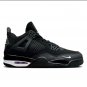 Nigel Sylvester x Air Jordan 4 Black By Black Shoes Sneakers