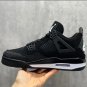 Nigel Sylvester x Air Jordan 4 Black By Black Shoes Sneakers