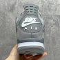 Nigel Sylvester x Air Jordan 4 Wolf Grey Shoes Sneakers