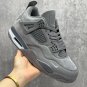 Nigel Sylvester x Air Jordan 4 Wolf Grey Shoes Sneakers