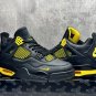Nigel Sylvester x Kobe Bryant x Air Jordan 4 Thunder Shoes Sneakers