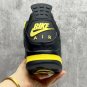Nigel Sylvester x Kobe Bryant x Air Jordan 4 Thunder Shoes Sneakers