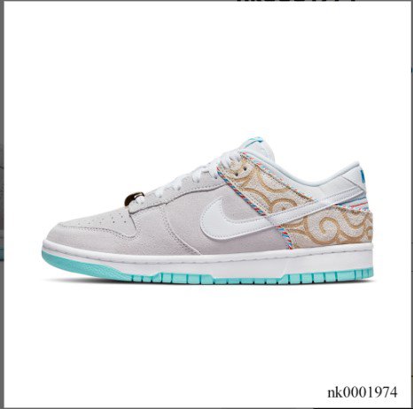 Dunk Low Barbershop Grey Shoes Sneakers
