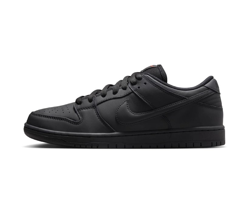 SB Dunk Low Pro ISO Triple Black Shoes Sneakers