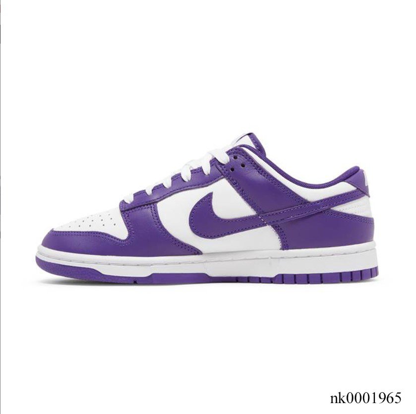 Dunk Low Championship Court Purple Shoes Sneakers