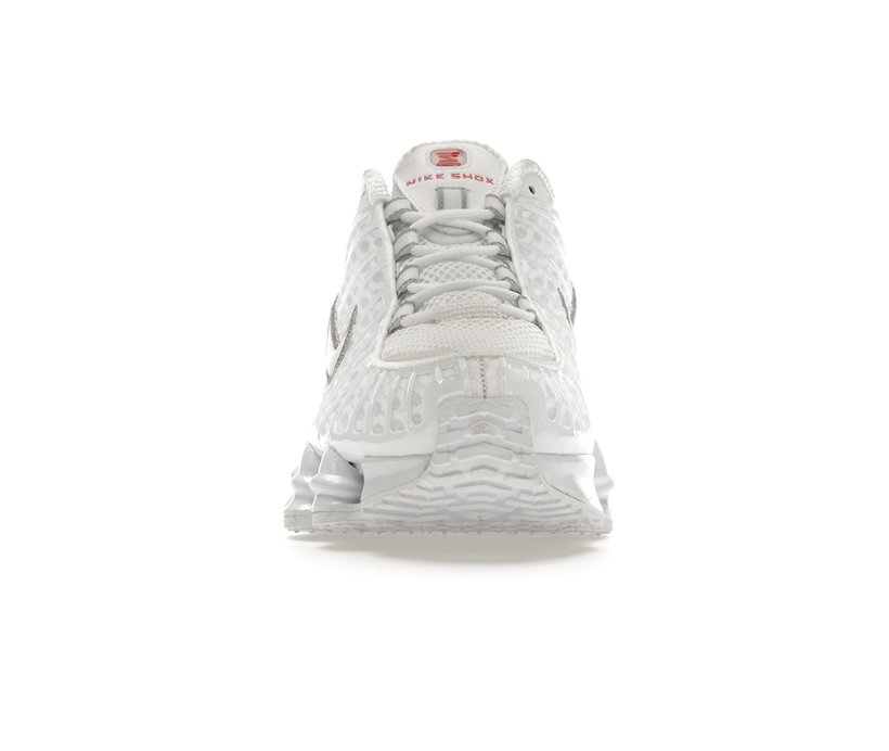 Shox TL White Metallic Silver Max Orange Shoes Sneakers