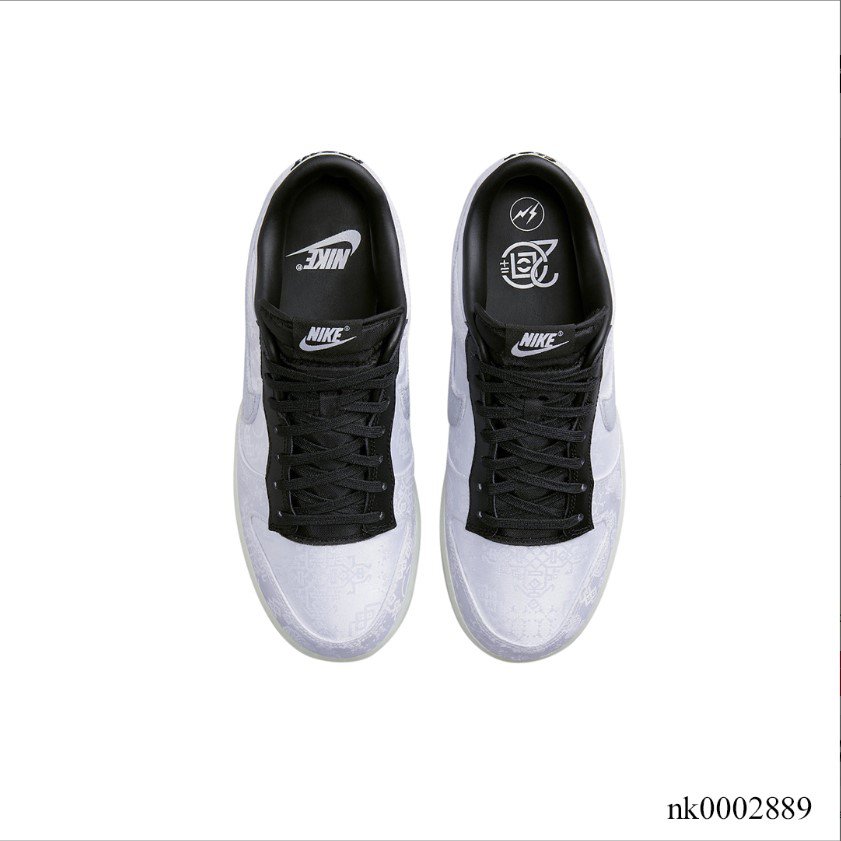 Dunk Low CLOT Fragment White Shoes Sneakers