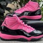 Air Jordan 11 Black Pink Shoes Sneakers