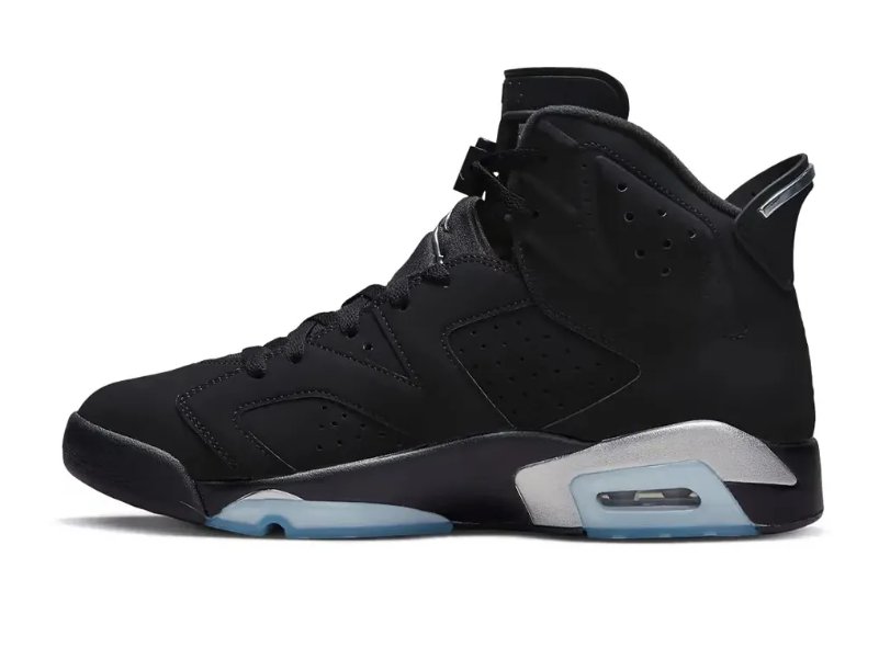 AJ 6 Retro Metallic Silver Shoes Sneakers