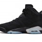 AJ 6 Retro Metallic Silver Shoes Sneakers