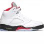 AJ 5 Fire Red Silver Tongue (2020) Shoes Sneakers