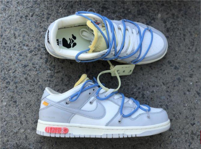 Dunk Low Off-White Lot 5 Shoes Sneakers