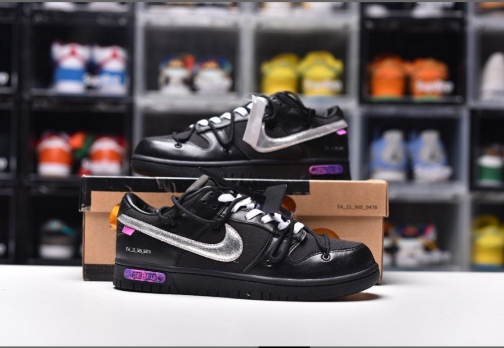 Dunk Low Off-White Lot 50 Shoes Sneakers
