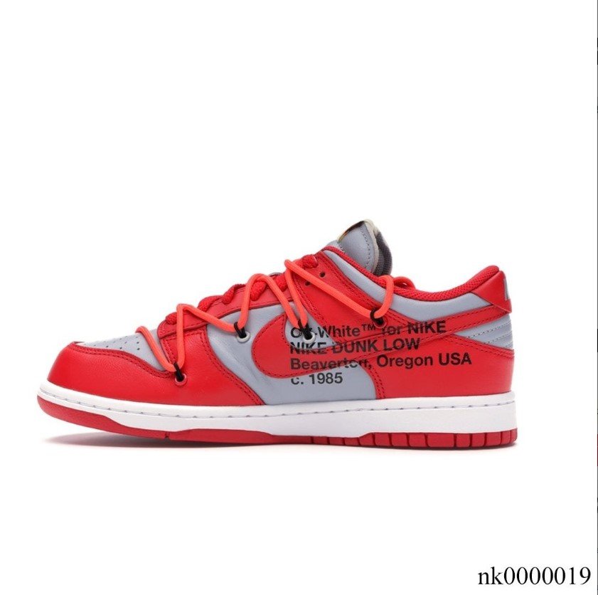 Dunk Low OW University Red Shoes Sneakers