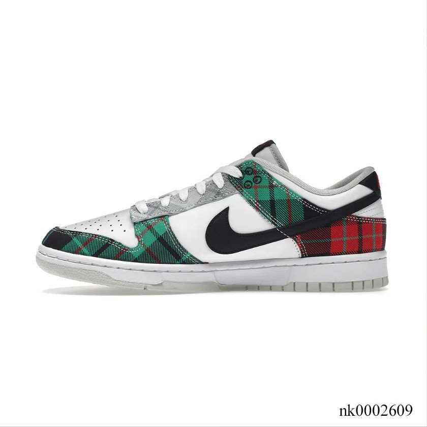 Dunk Low Tartan Plaid Shoes Sneakers