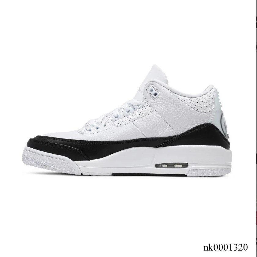 Fragment x AJ 3 White Black Shoes Sneakers