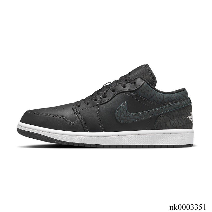 Air Jordan 1 Low SE Black Elephant Shoes Sneakers