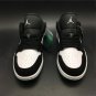 Air Jordan 1 Low White Black Mystic Green Shoes Sneakers