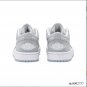 Air Jordan 1 Low White Wolf Grey Shoes Sneakers