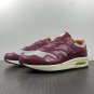 Patta x Air Max 1 Rush Maroon Shoes Sneakers