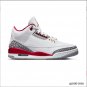 Air Jordan 3 Retro Cardinal Red Shoes Sneakers