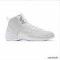 Air Jordan 12 Triple White Shoes Sneakers