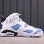 Air Jordan 6 Retro UNC White Shoes Sneakers