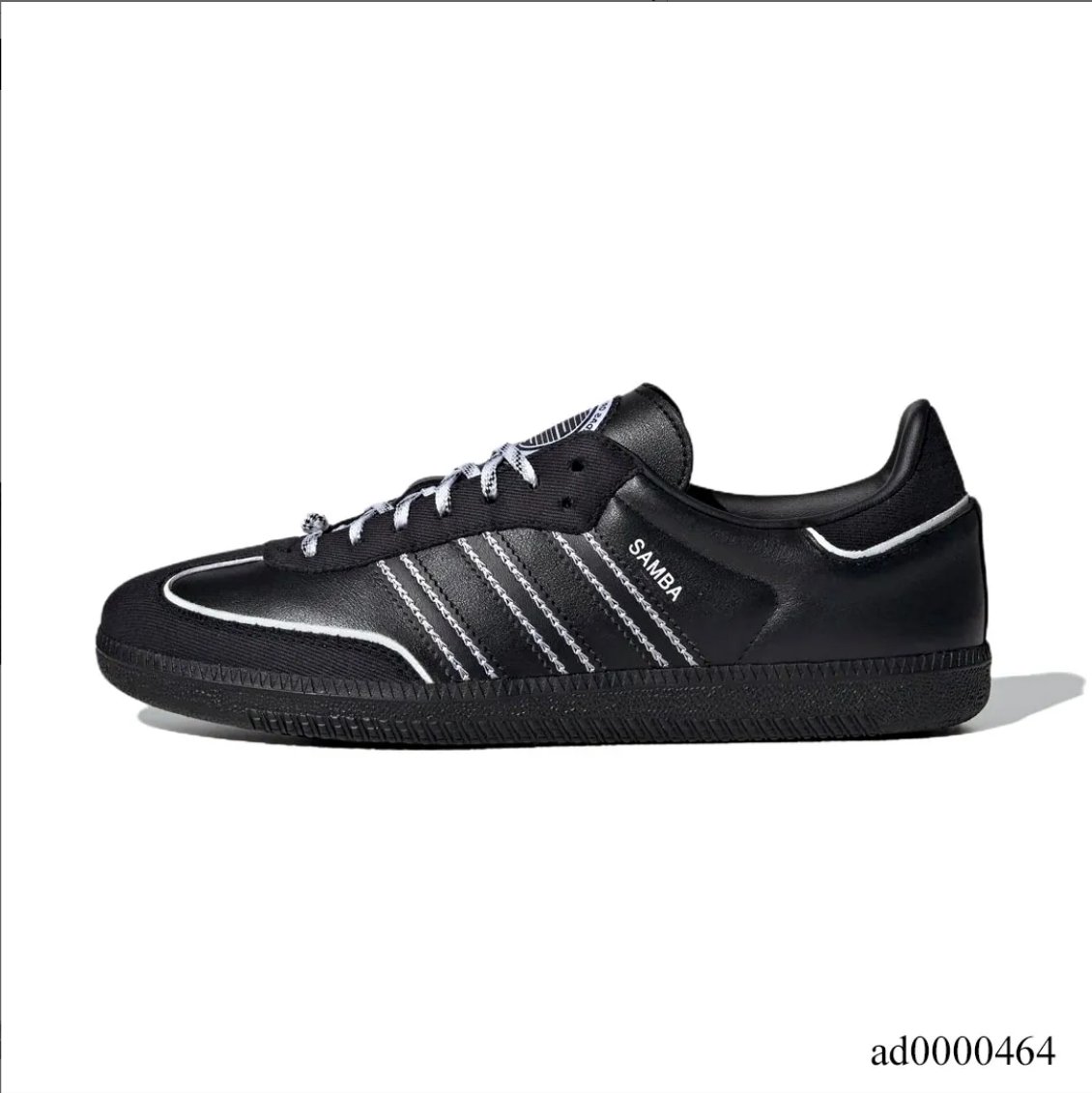 AD TOC Samba OG Black White Silver Shoes Sneakers