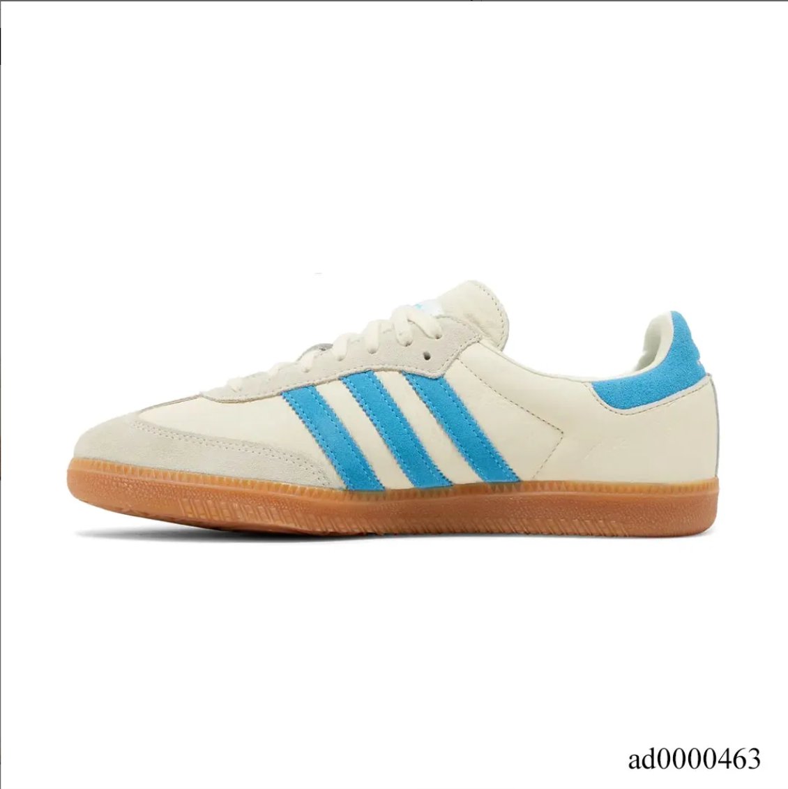 Sporty & Rich x AD Samba OG Cream Blue Shoes Sneakers