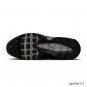 AM 95 Big Bubble Black Metallic Silver Shoes Sneakers