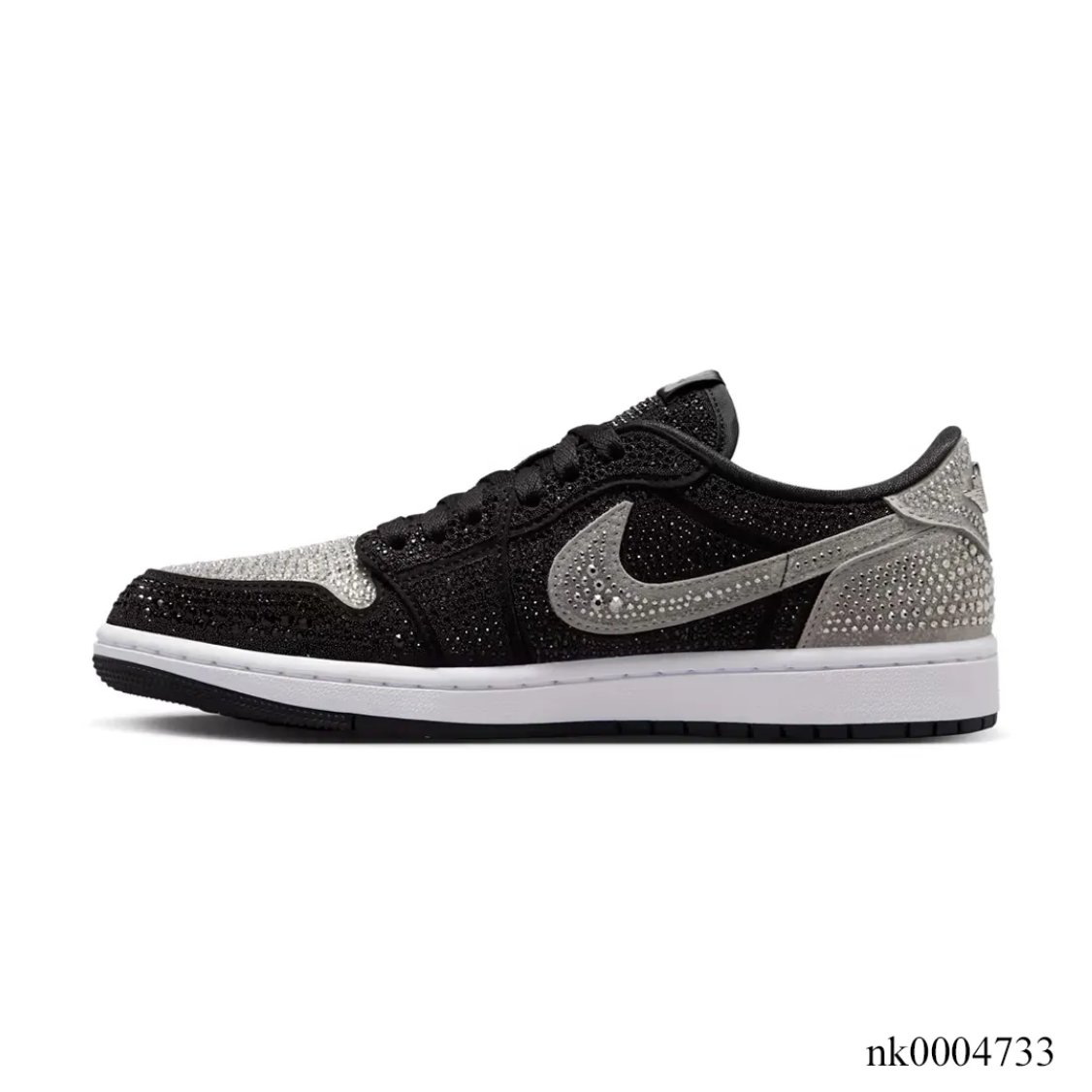 [Premium] Swarovski x Air Jordan 1 Low OG Stealth Shoes Sneakers